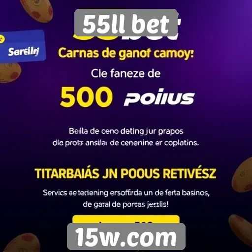 Promoções disponíveis no site 55ll bet